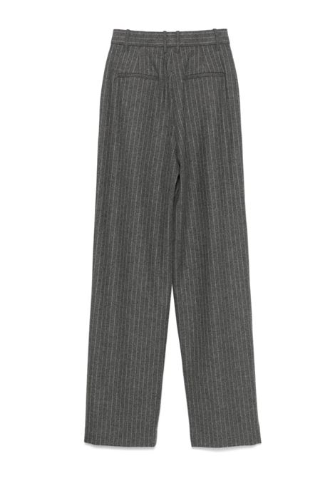 Pantaloni sartoriali gessati in grigio Alex perry - donna ALEX PERRY | P0087PF24GRY